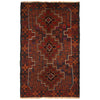 Baluchi Rug Handmade Multi Floral 4x6 ft