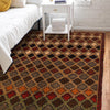 Baluchi Rug Handmade Multi Floral 4x6 ft