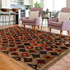 Baluchi Rug Handmade Tan Floral 4x6 ft