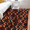 Baluchi Rug Handmade Multi Curvilinear 4x6 ft
