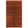 Baluchi Rug Handmade Orange Geometric 4x6 ft