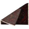 Handmade Wool Doormat Red Floral