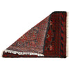 Handmade Wool Doormat Red Floral