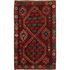 Baluchi Rug Handmade Multi Geometric 4x6 ft