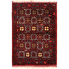 Handmade Wool Doormat Red Floral