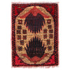 Handmade Wool Doormat Multi Geometric
