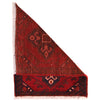 Handmade Wool Doormat Red Floral