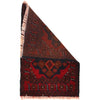 Handmade Wool Doormat Red Floral