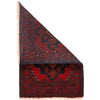 Handmade Wool Doormat Red Floral