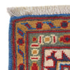 Kazak Rug Handmade Blue Medallion 4x7 ft