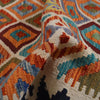 Handmade Multi Kilim Geometric 4x7 ft