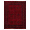 Khal Mohammadi Rug Handmade Red 4x7 ft