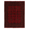 Khal Mohammadi Rug Handmade Red 4x7 ft