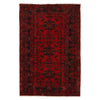 Khal Mohammadi Rug Handmade Red 3x5 ft