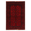 Khal Mohammadi Rug Handmade Red 3x5 ft