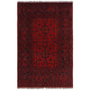 Khal Mohammadi Rug Handmade Red 3x5 ft