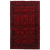 Khal Mohammadi Rug Handmade Red 4x6 ft