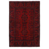 Khal Mohammadi Rug Handmade Red 3x5 ft