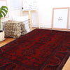 Khal Mohammadi Rug Handmade Red 3x5 ft