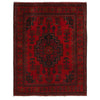 Khal Mohammadi Rug Handmade Red 3x5 ft