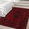 Khal Mohammadi Rug Handmade Red 3x5 ft