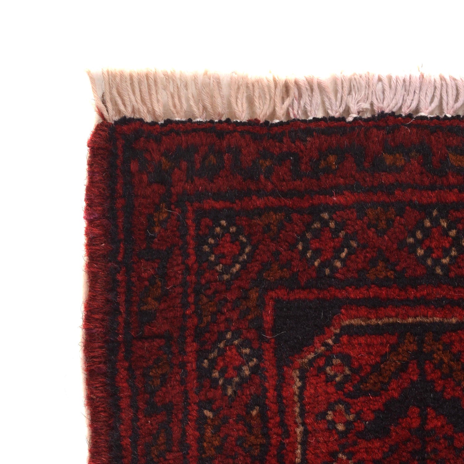 Khal Mohammadi Rug Handmade Red 3x5 ft