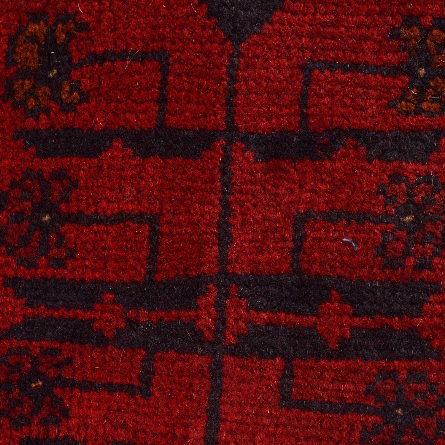 Khal Mohammadi Rug Handmade Red 3x5 ft
