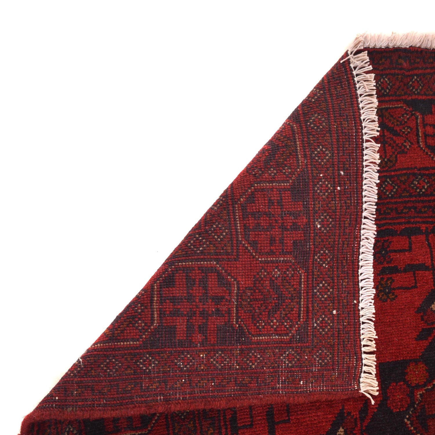 Khal Mohammadi Rug Handmade Red 3x5 ft