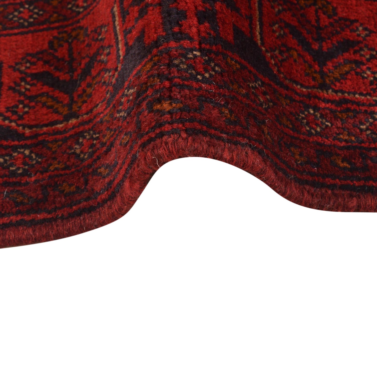 Khal Mohammadi Rug Handmade Red 3x5 ft