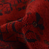 Khal Mohammadi Rug Handmade Red 3x5 ft