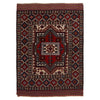 Barjasta Area Rug Handmade Multi Floral 4x6 ft