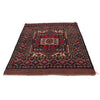 Barjasta Area Rug Handmade Multi Floral 4x6 ft
