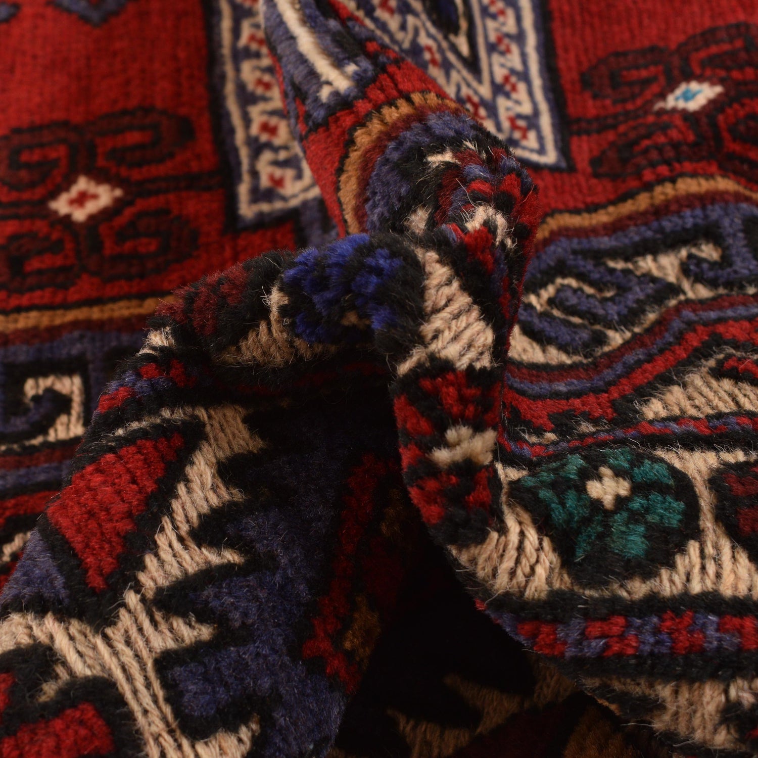 Barjasta Area Rug Handmade Multi Floral 4x6 ft