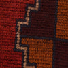 Baluchi Rug Handmade Red Geometric 2x4 ft