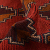 Baluchi Rug Handmade Red Geometric 2x4 ft