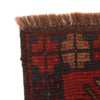Baluchi Rug Handmade Red Geometric 2x4 ft