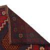 Baluchi Rug Handmade Red Geometric 3x5 ft