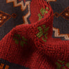 Baluchi Rug Handmade Red Geometric 3x5 ft