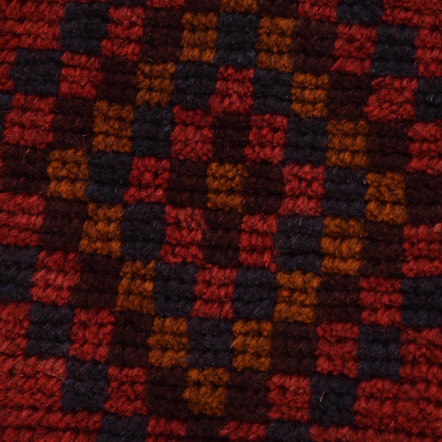 Baluchi Rug Handmade Red Geometric 3x5 ft
