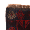 Baluchi Rug Handmade Red Geometric 2x4 ft