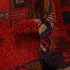 Baluchi Rug Handmade Red Geometric 2x4 ft