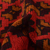 Baluchi Rug Handmade Red Geometric 2x4 ft
