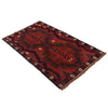 Baluchi Rug Handmade Red Geometric 3x5 ft
