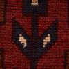 Baluchi Rug Handmade Red Geometric 3x5 ft