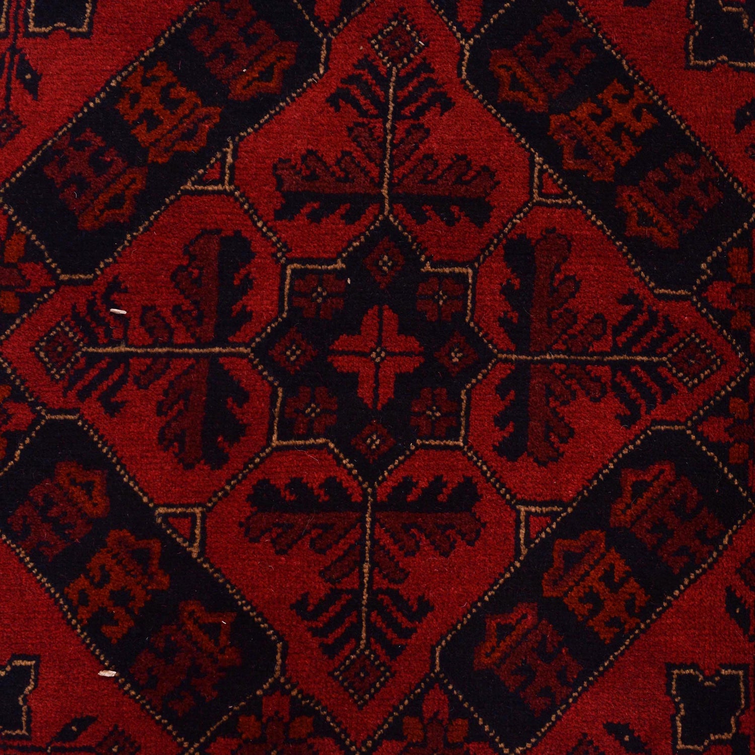 Khal Mohammadi Rug Handmade Red 10x13 ft
