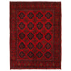 Khal Mohammadi Rug Handmade Red 4x7 ft