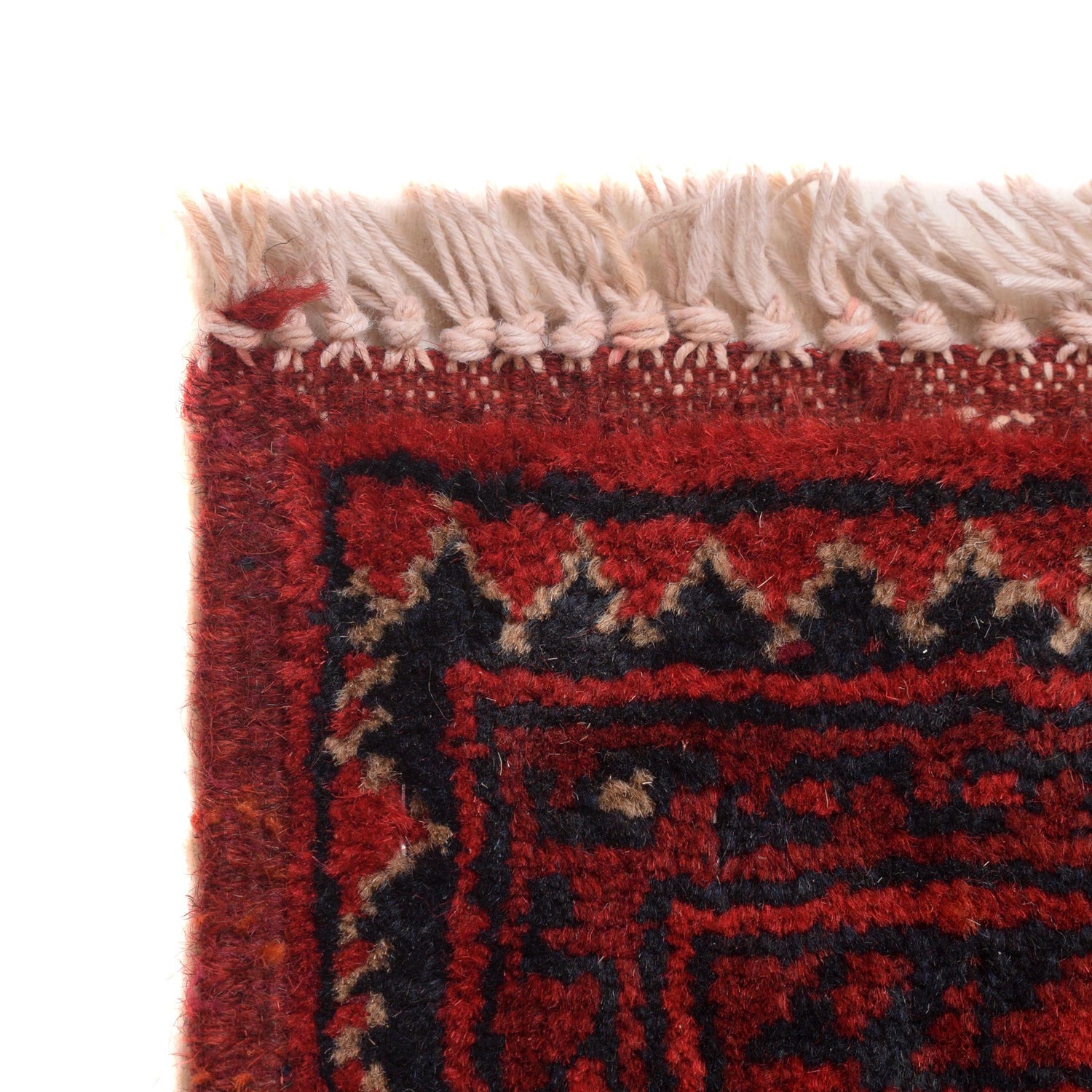 Khal Mohammadi Rug Handmade Red 4x7 ft