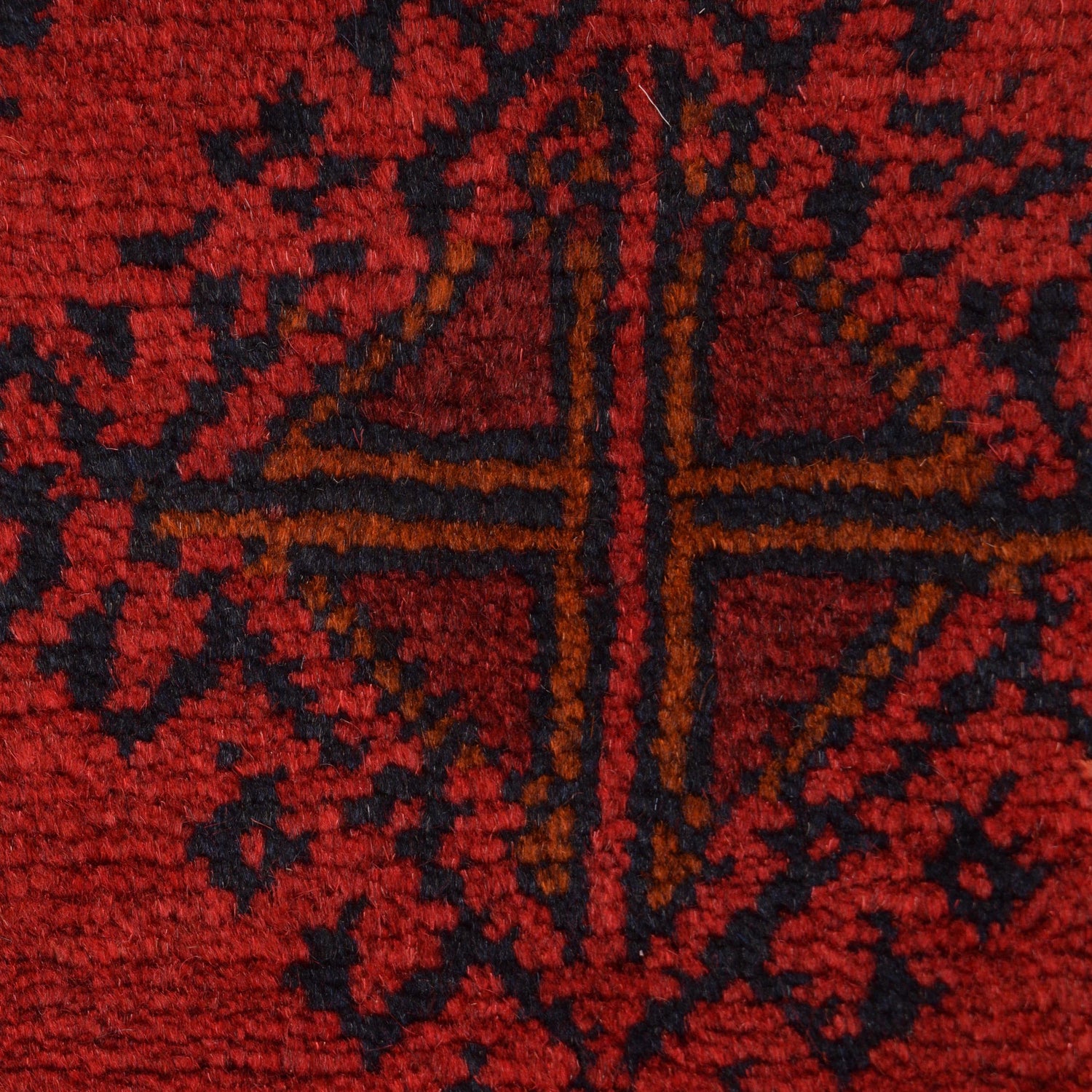 Khal Mohammadi Rug Handmade Red 4x7 ft