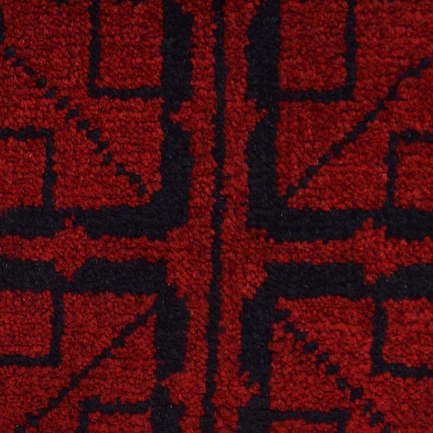 Khal Mohammadi Rug Handmade Red 3x5 ft