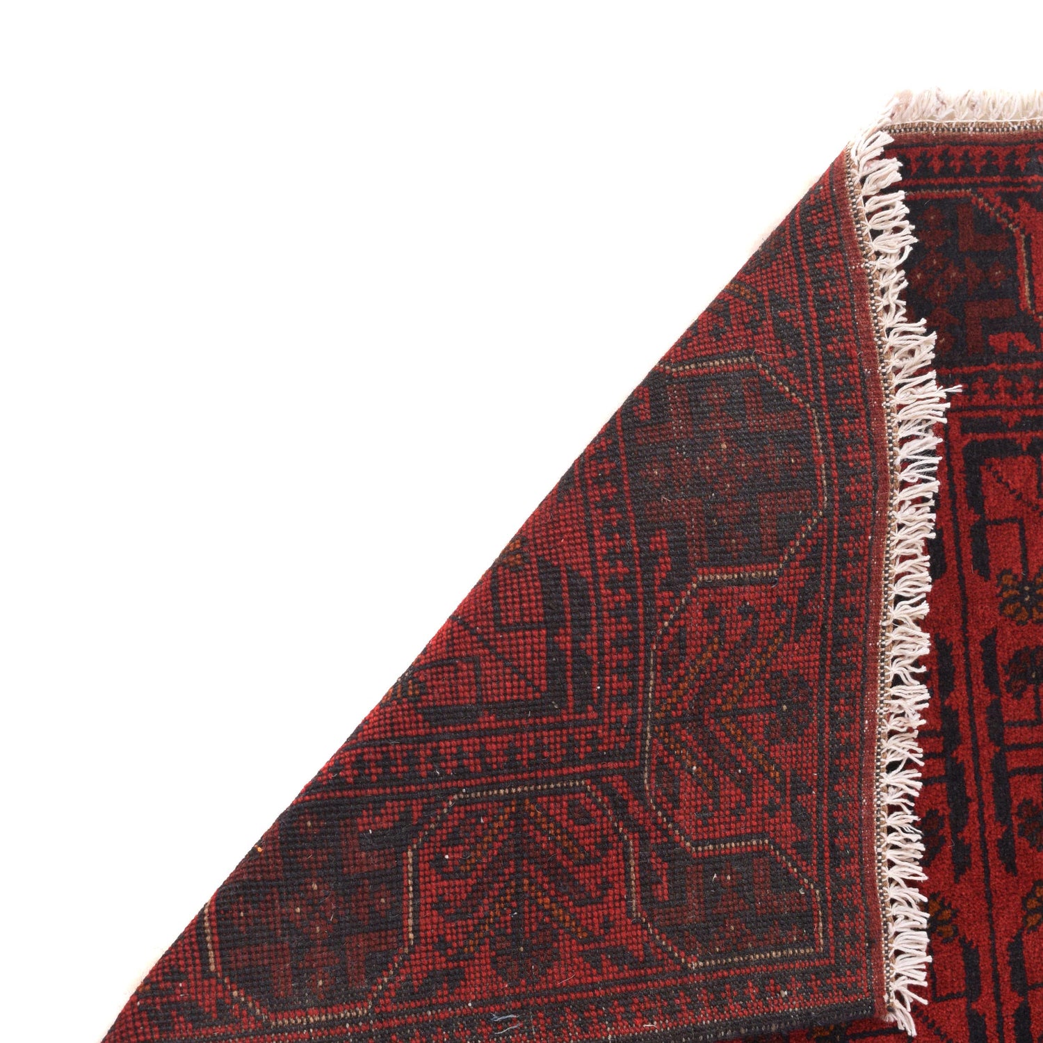 Khal Mohammadi Rug Handmade Red 3x5 ft